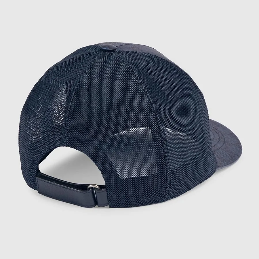 Mũ Gucci GG Supreme Baseball Hat 'Navy' - Ảnh 3