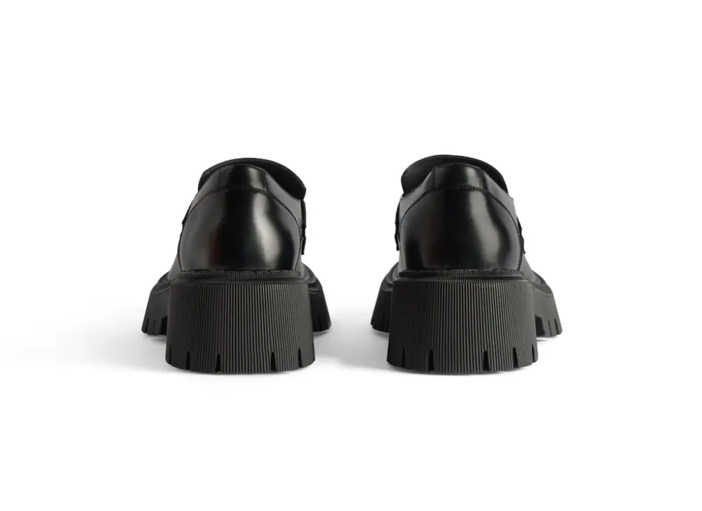 Alternative view of Giày Balenciaga Tractor Loafer 'Black' 760433WA8E91000