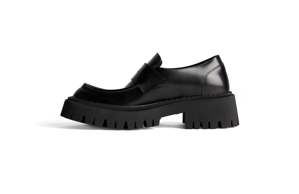 Giày Balenciaga Tractor Loafer 'Black' 760433WA8E91000 - Ảnh 3
