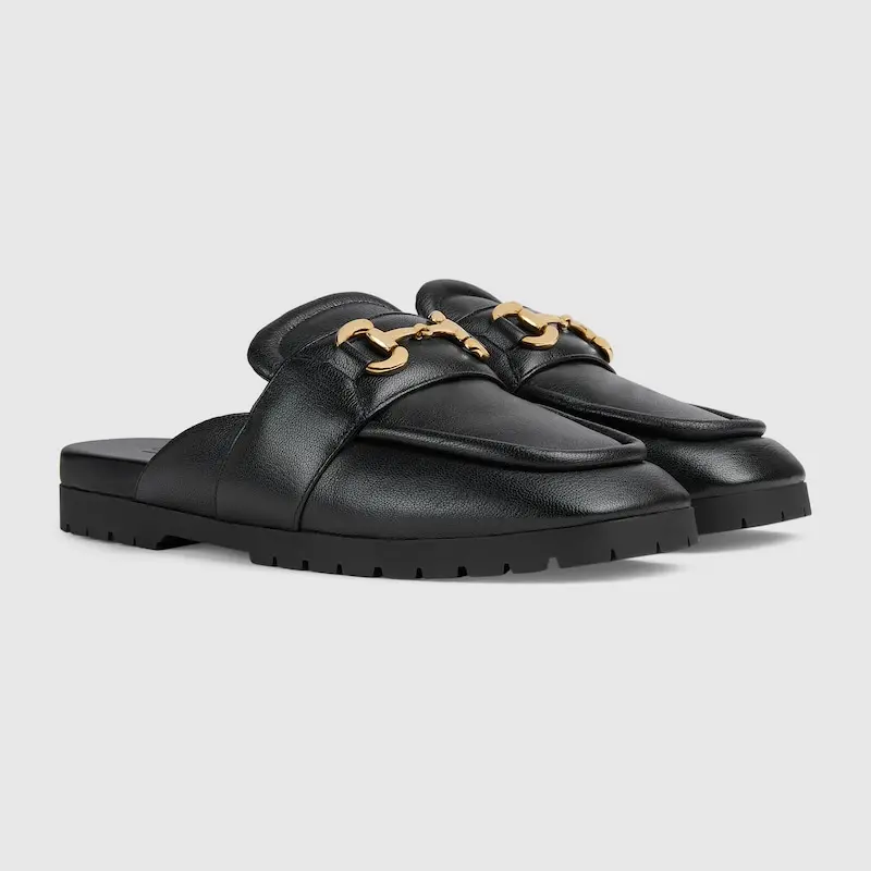 Dép Gucci Mule 'Black' 771076-AACAI-1000 - Ảnh 4