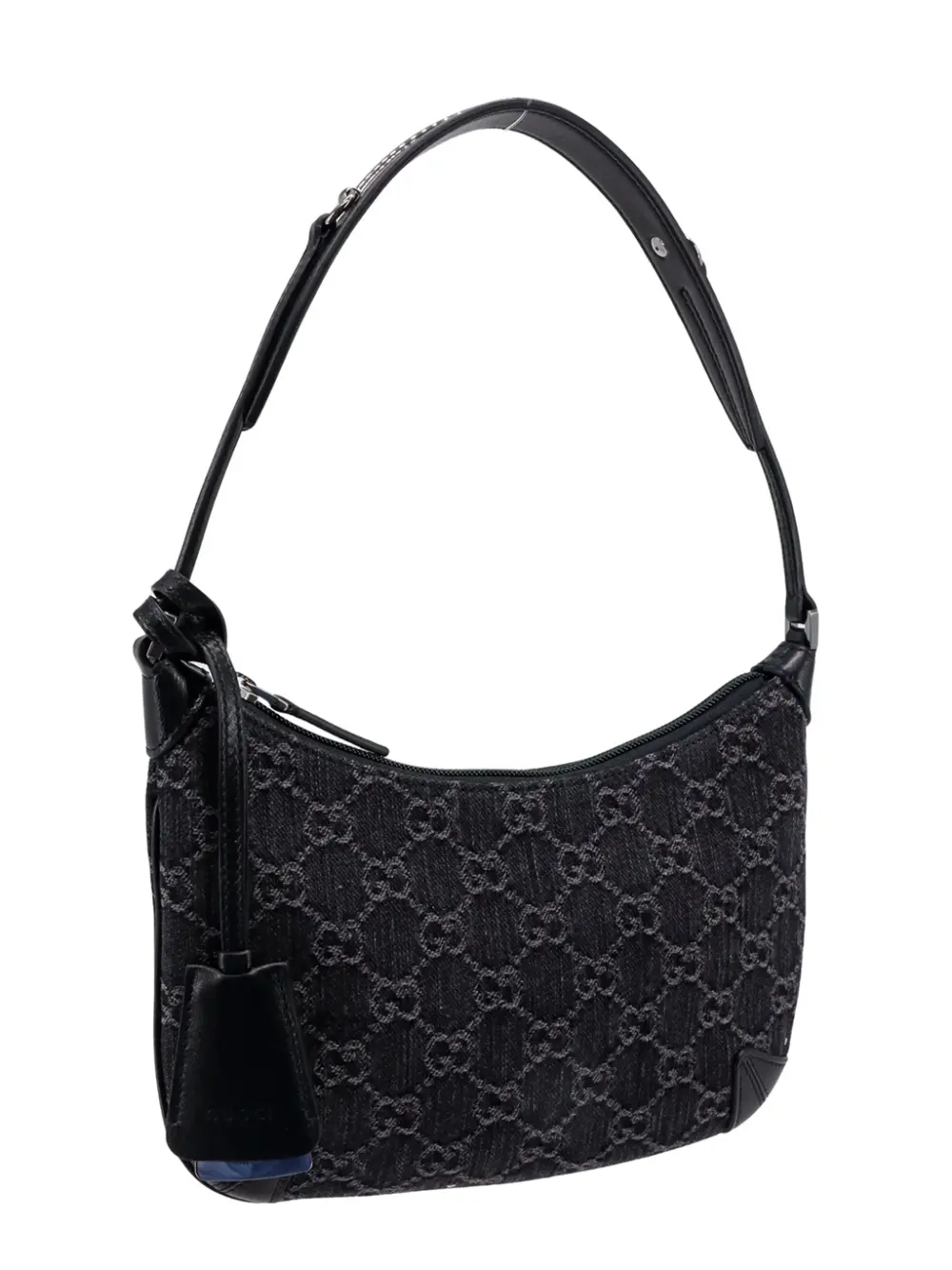 Túi Gucci Horsebit Slim Small Shoulder Bag 'Black' 774719-FACZ1-4952 - Ảnh 4