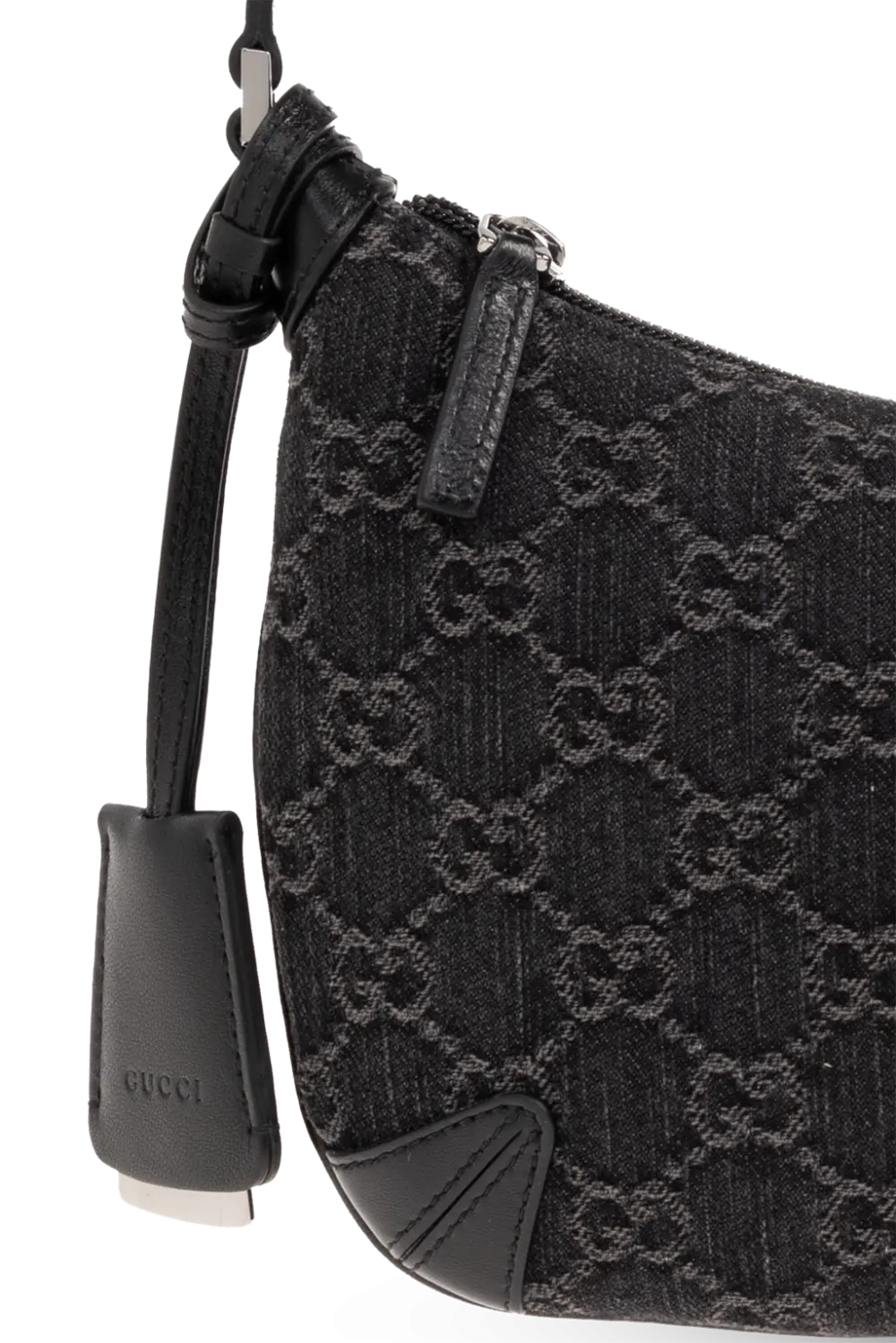 Túi Gucci Horsebit Slim Small Shoulder Bag 'Black' 774719-FACZ1-4952 - Ảnh 3