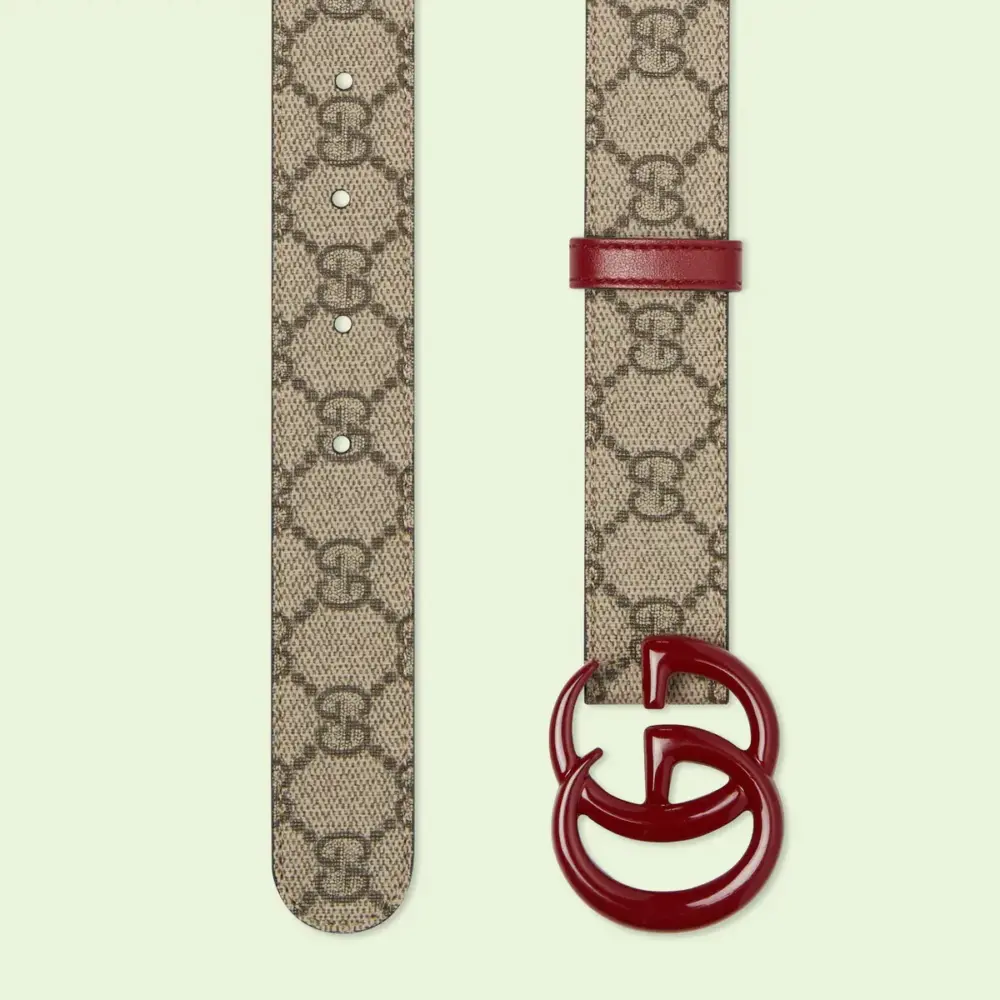 Thắt lưng Gucci Leather Belts 'Ebony' 414516HUH4V8561 - Ảnh 5