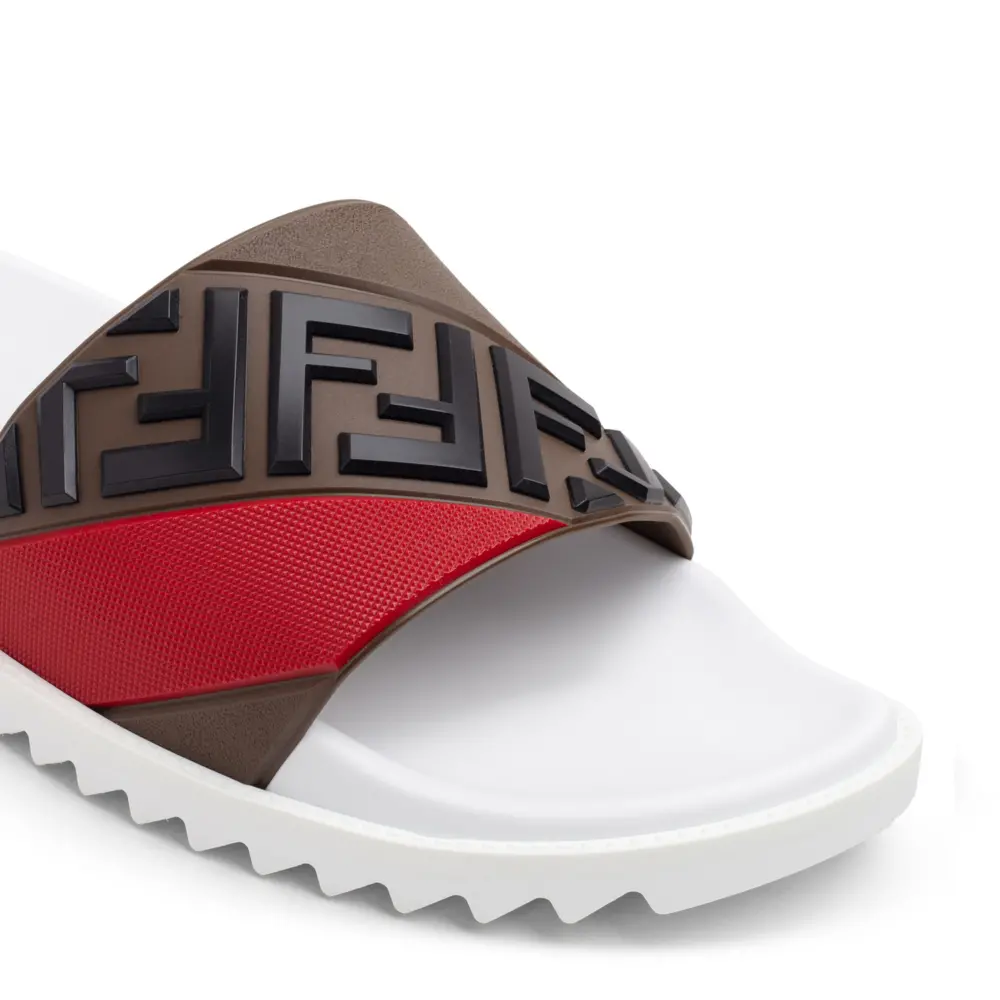 Dép Fendi Rubber Fussbetts Slides 'Multi' 7X1377-AF5M-F1DVP - Ảnh 3