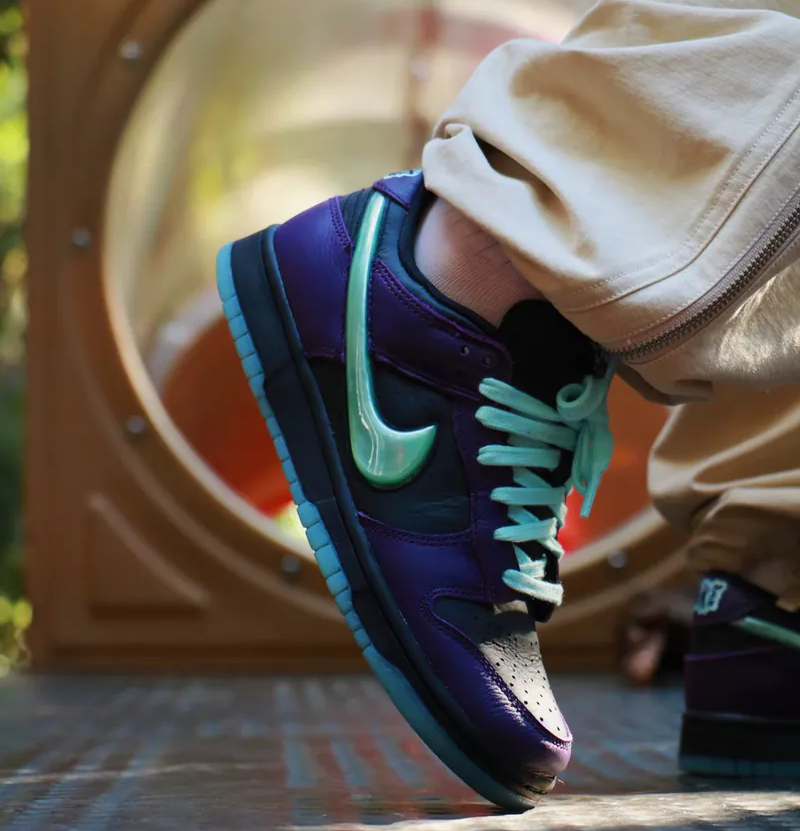 Giày Nike Dunk Low Retro Limited 'Black' IB2267-001 - Ảnh 8