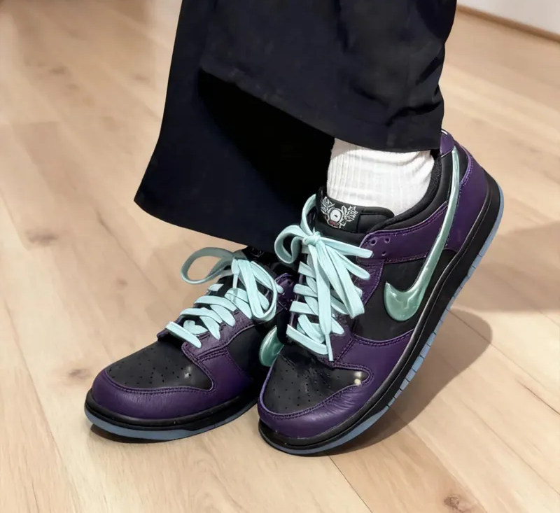 Giày Nike Dunk Low Retro Limited 'Black' IB2267-001 - Ảnh 7