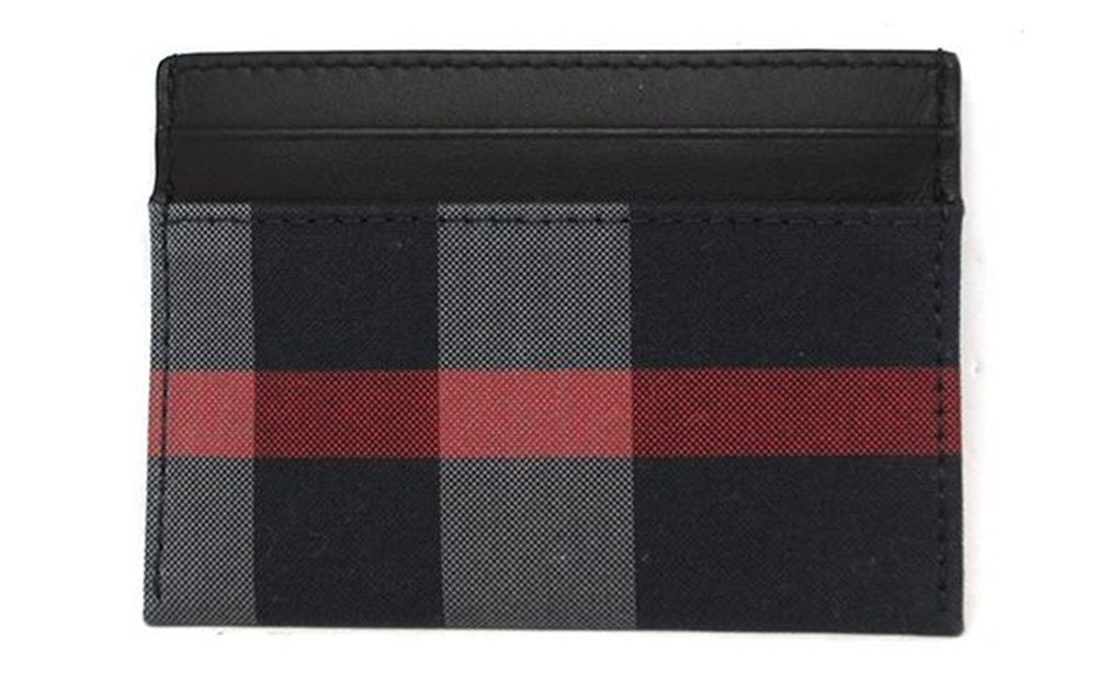 Ví Burberry MS Sandon CHK 'Navy Grey' 80840661