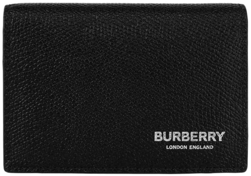 Ví Burberry Leather Flint Card Case 'Black' 81046991