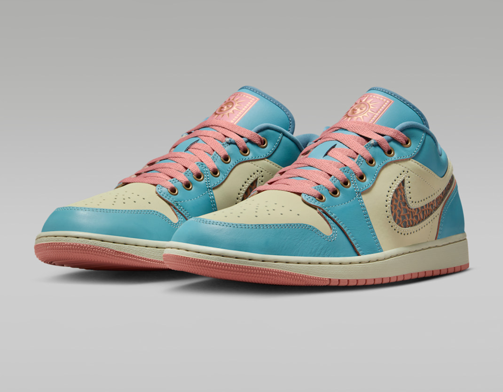 Giày Nike Air Jordan 1 Low SE 'Denim Turquoise' IM8120-464 - Ảnh 3