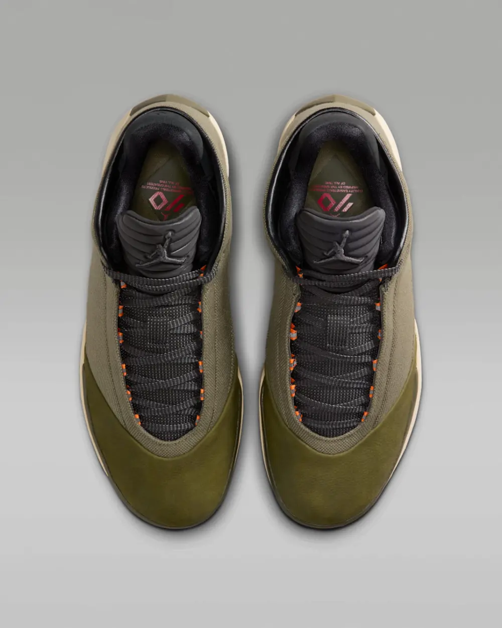 Giày Nike Air Jordan 40 Edge PF 'Medium Olive' HQ2078-200 - Ảnh 4
