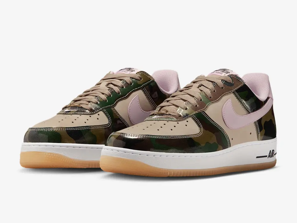 Giày Nike Air Force 1 Low ’07 LV8 ‘Patent Camo Pink’ HQ1967-200 - Ảnh 3