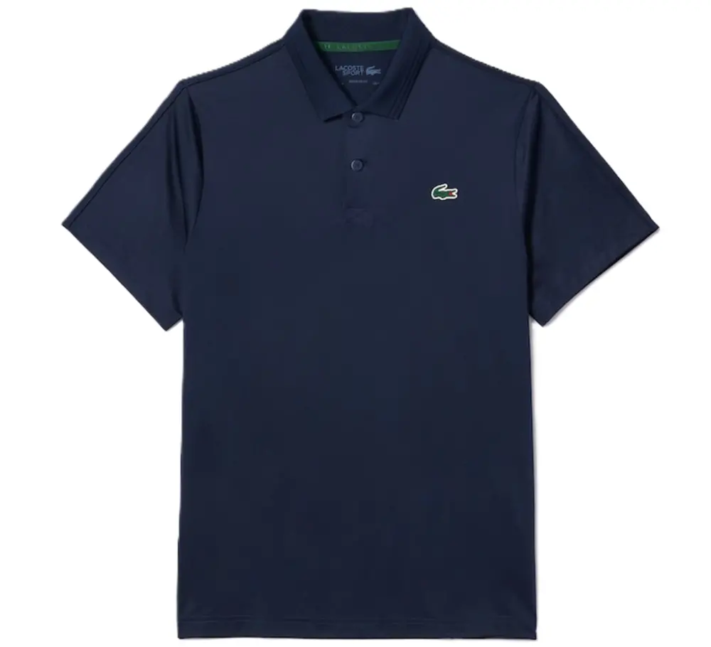 Áo Lacoste Ultra Dry Jersey Tennis Polo 'Navy Blue' DH1822-51-5FS