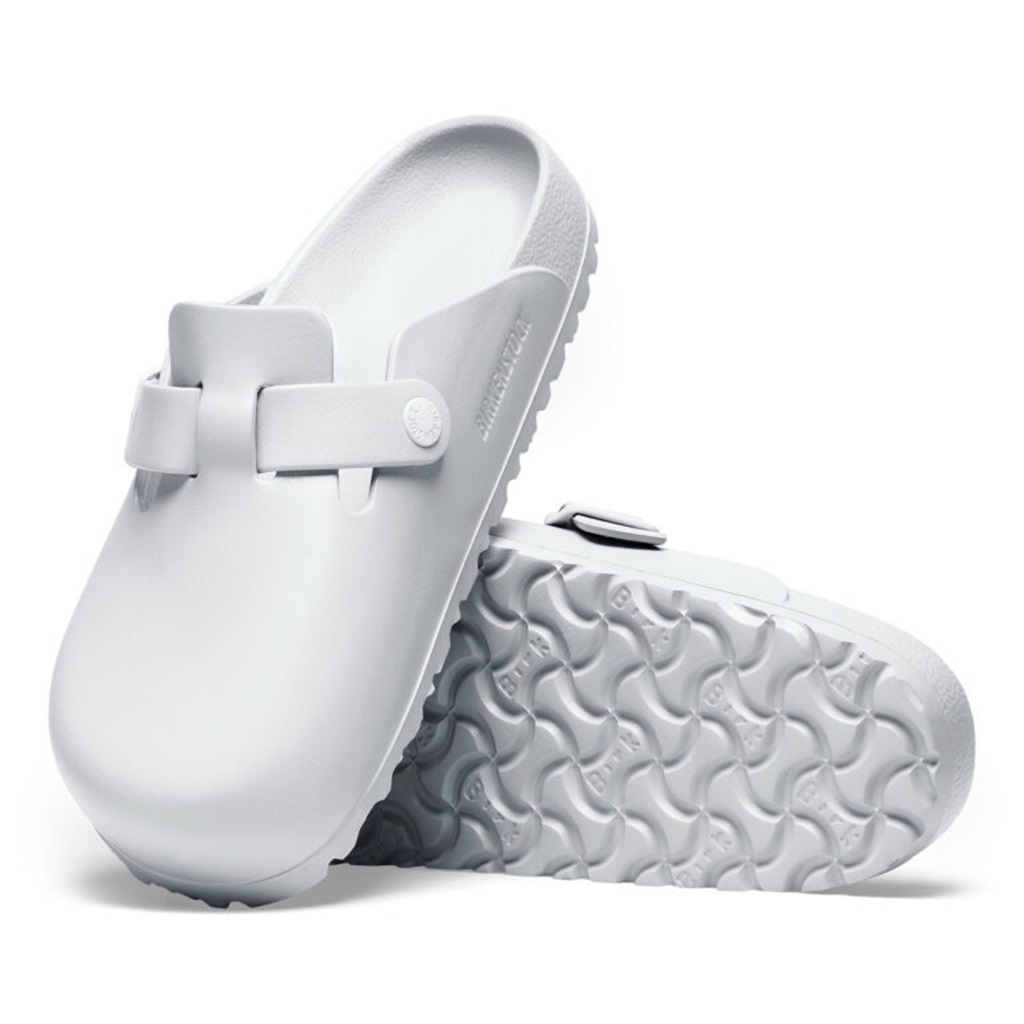 Dép Birkenstock Boston Essentials EVA ‘White’ 127133 - Ảnh 4