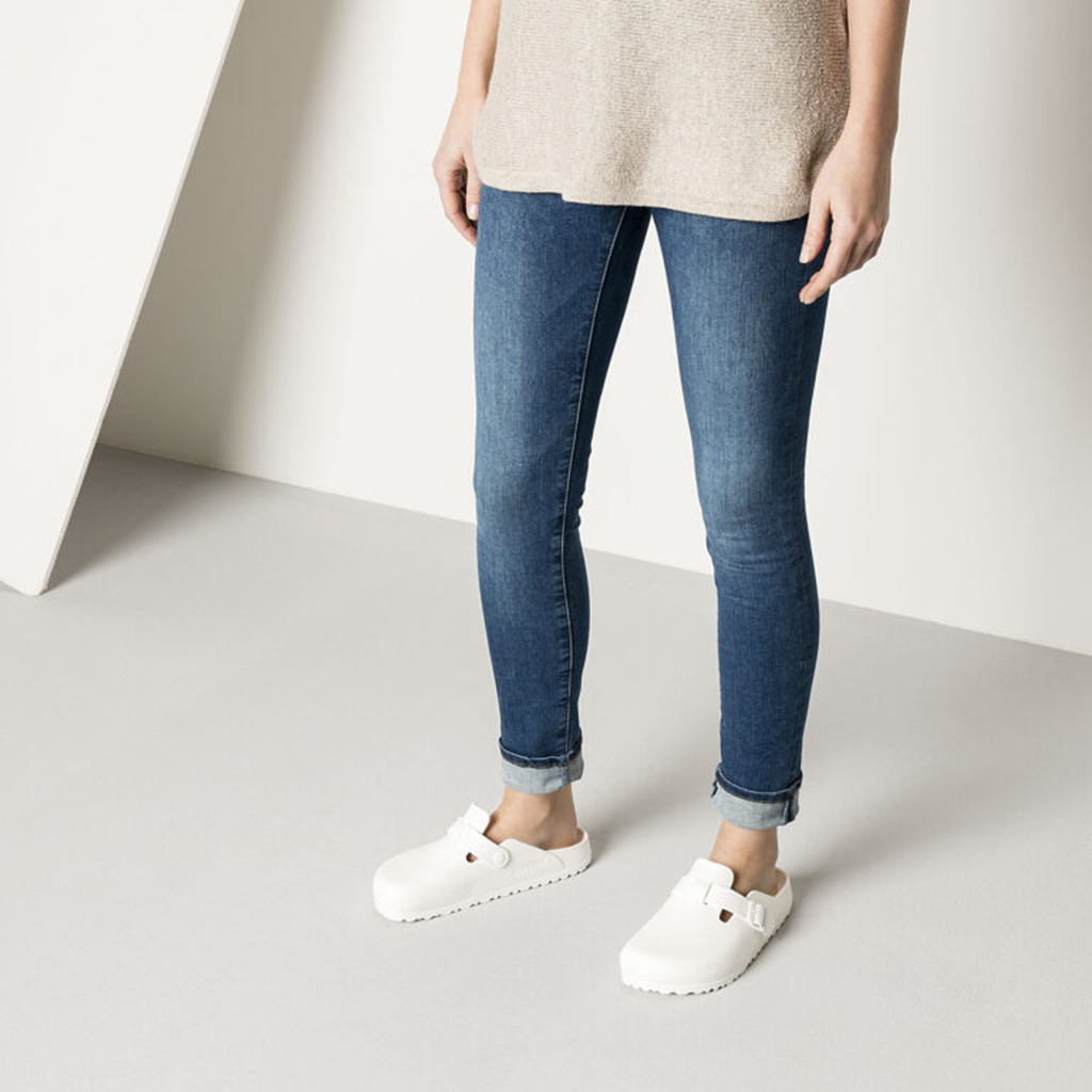 Dép Birkenstock Boston Essentials EVA ‘White’ 127133 - Ảnh 3