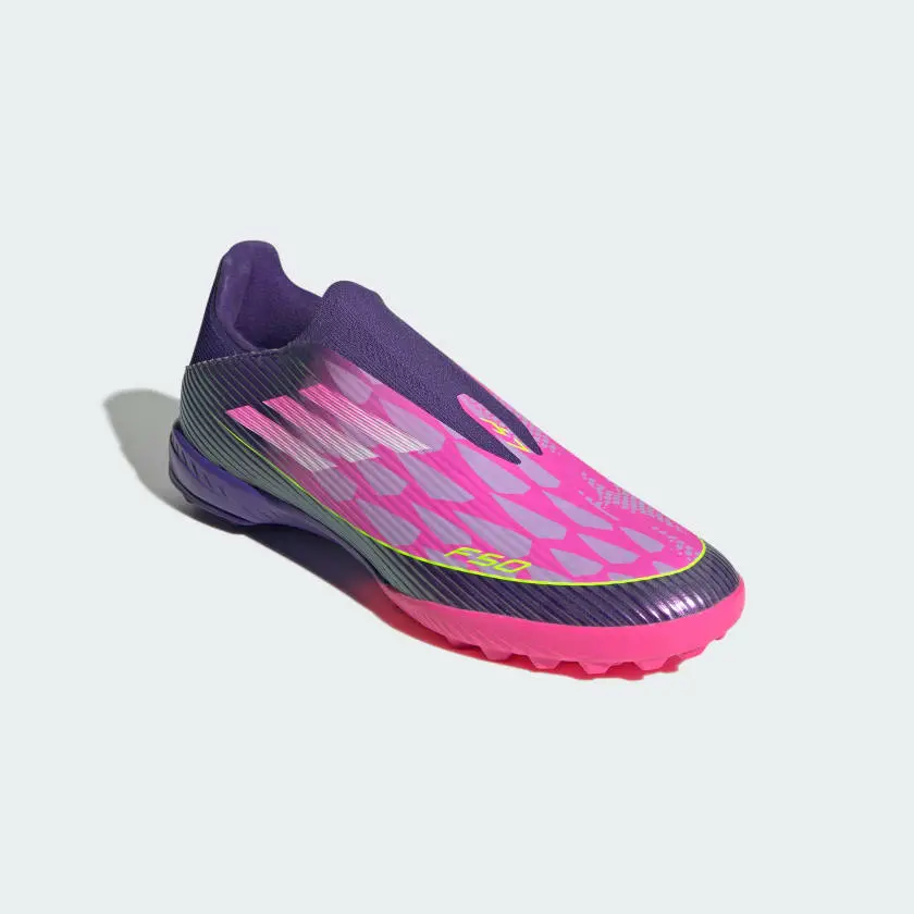 Giày Adidas F50 League Laceless TF 'Unity Purple' JQ9733 - Ảnh 4