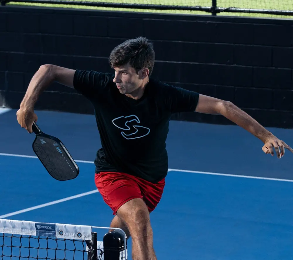 Vợt Pickleball Gearbox GX2 Power Elongated 16mm ‘Black’ - Ảnh 3
