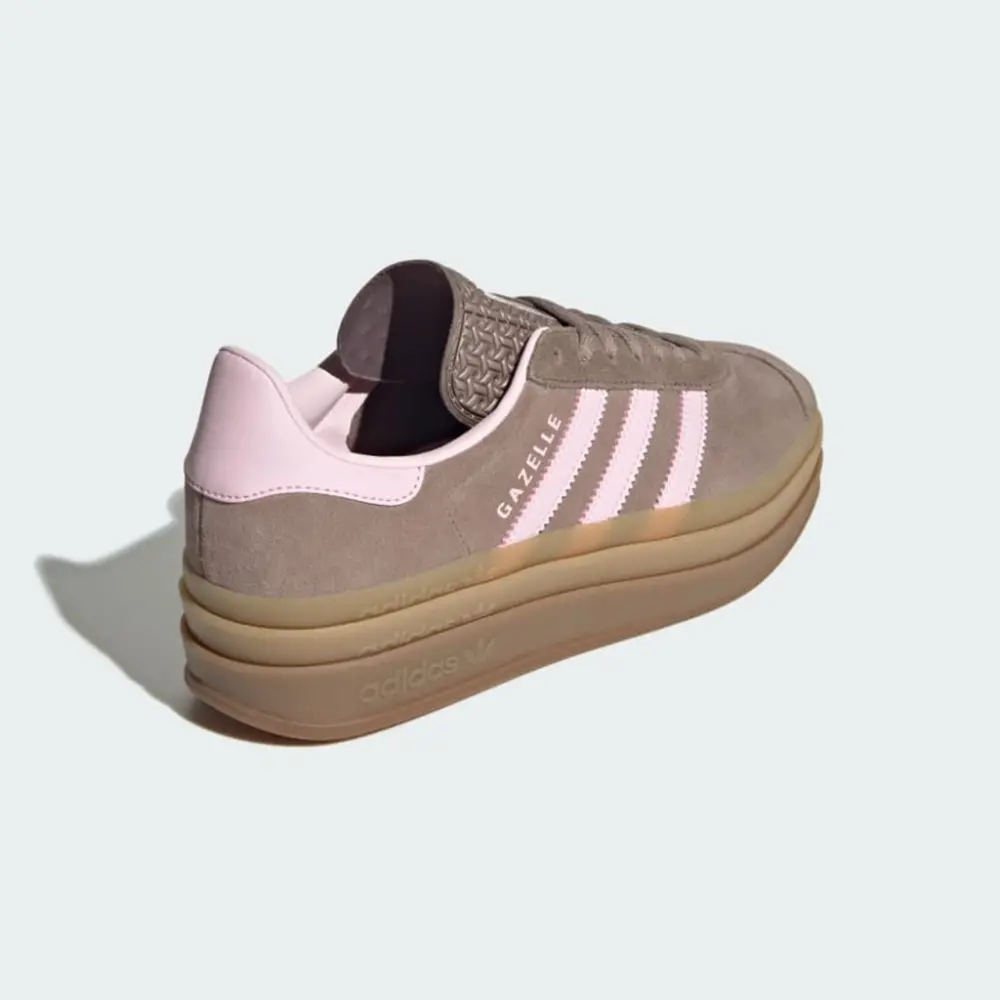 Giày Adidas Gazelle Bold 'Trace Brown' JQ6436 - Ảnh 3