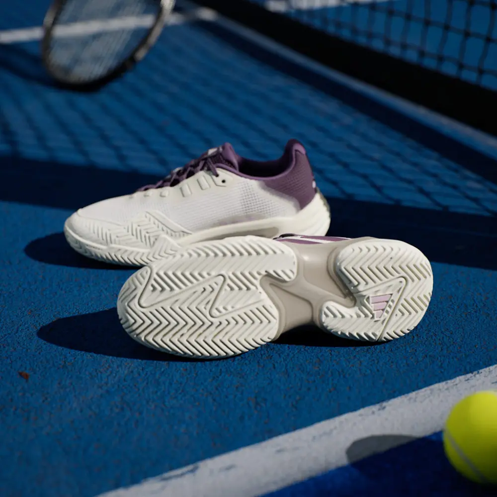 Giày Adidas Barricade 13 Core ‘White Powder Aurora Plum’ JR7814 - Ảnh 4