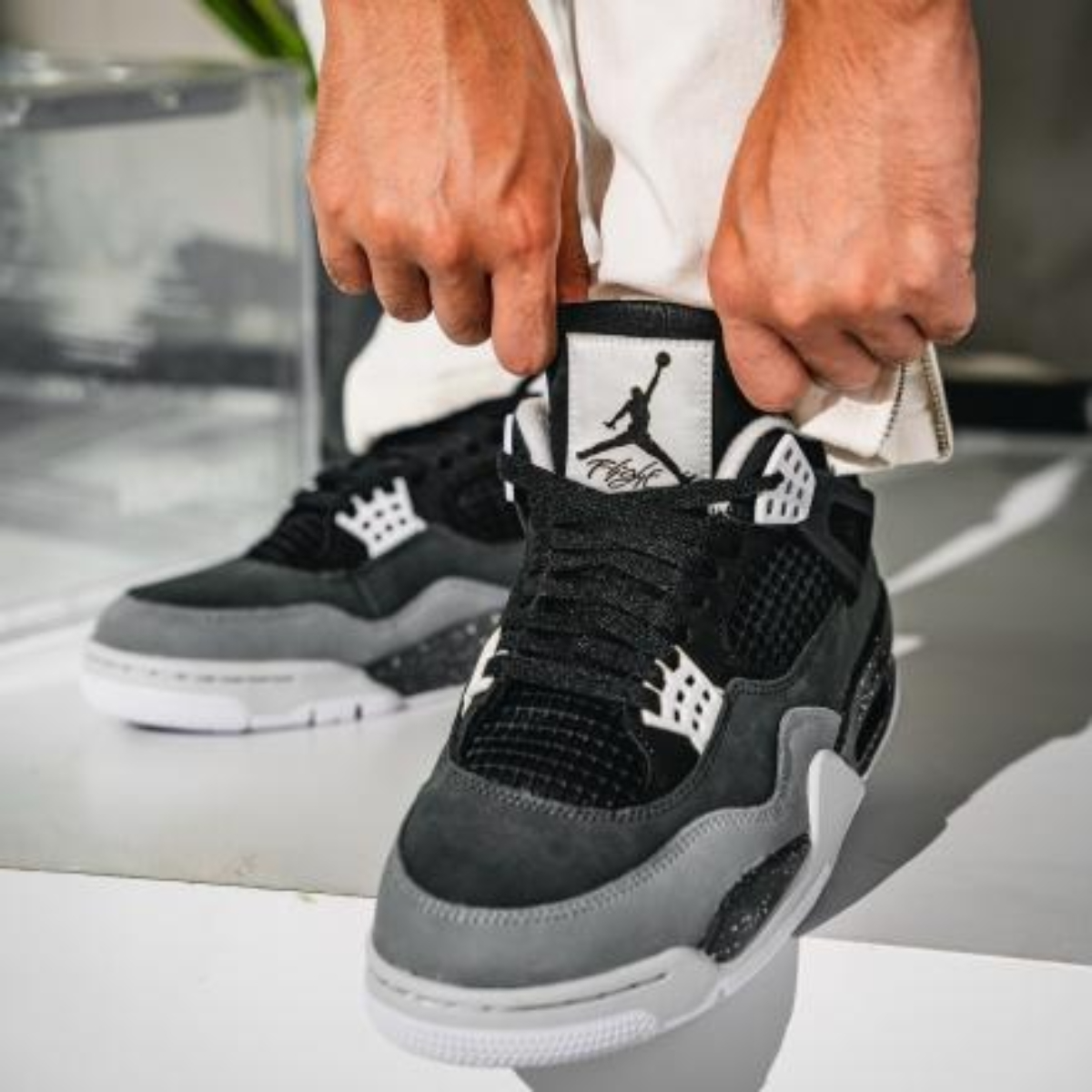 Giày Nike Jordan 4 Retro 'Cave Stone' FQ8138-200 - Ảnh 3