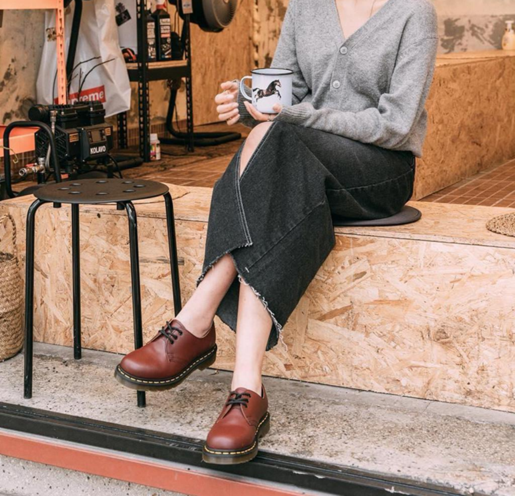 Giày Dr.Martens 1461 Smooth Leather Oxford ‘Cherry Red’ 11838600 - Ảnh 3