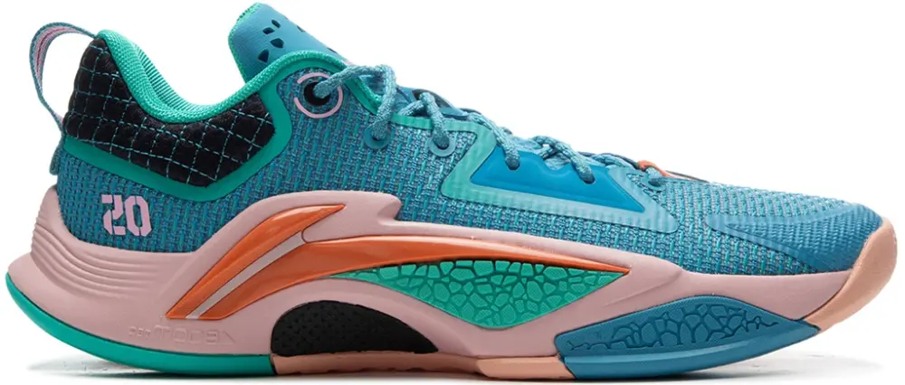 Giày Lining Bad5 Dominator ‘Blue Pink’ ABFV003-6V