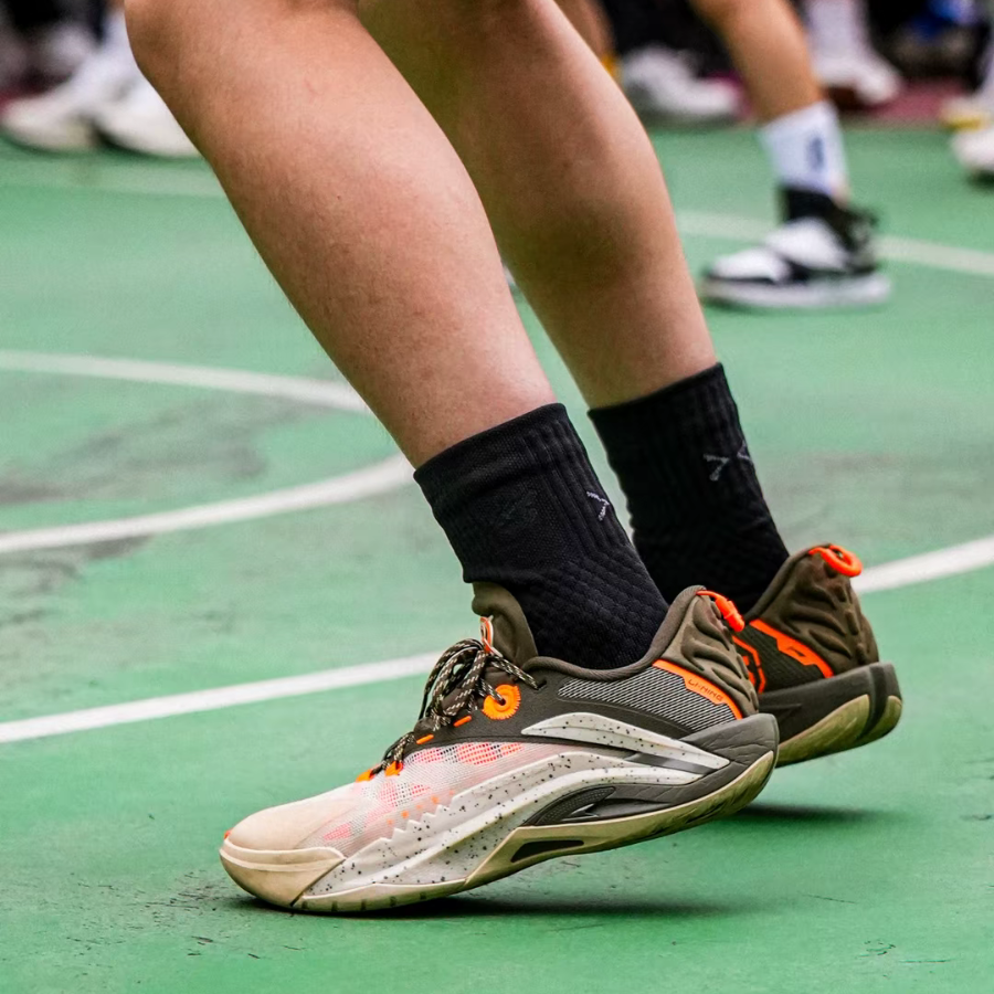 Giày Lining Bad5 Guerrila 1 Super ‘Yellow Yapper’ ABFV005-1V - Ảnh 5