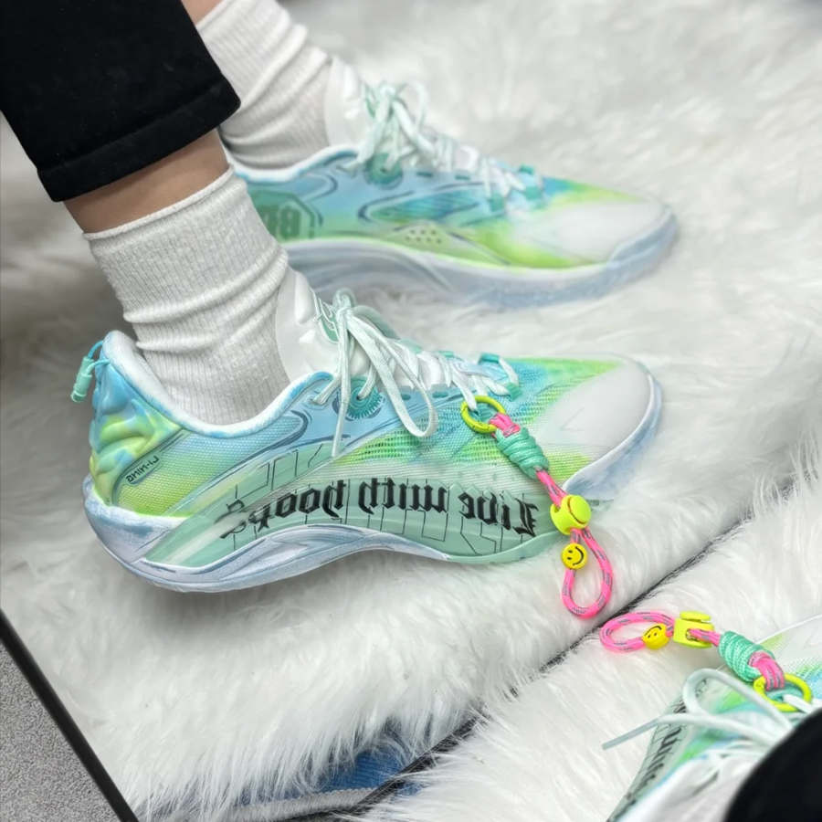 Alternative view of Giày Lining Bad5 Guerrila 1 Super ‘White Green’ ABFV005-4V