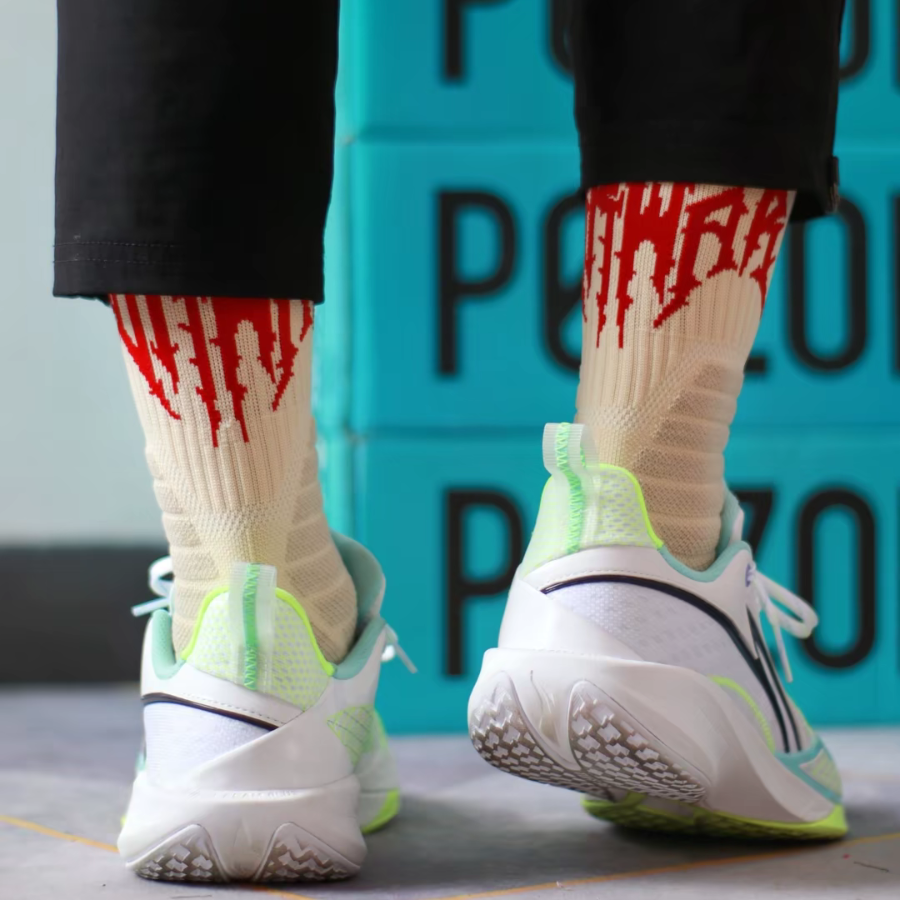 Giày Lining Flash 2 Prism ‘White Blue’ ABAV009-3V - Ảnh 6