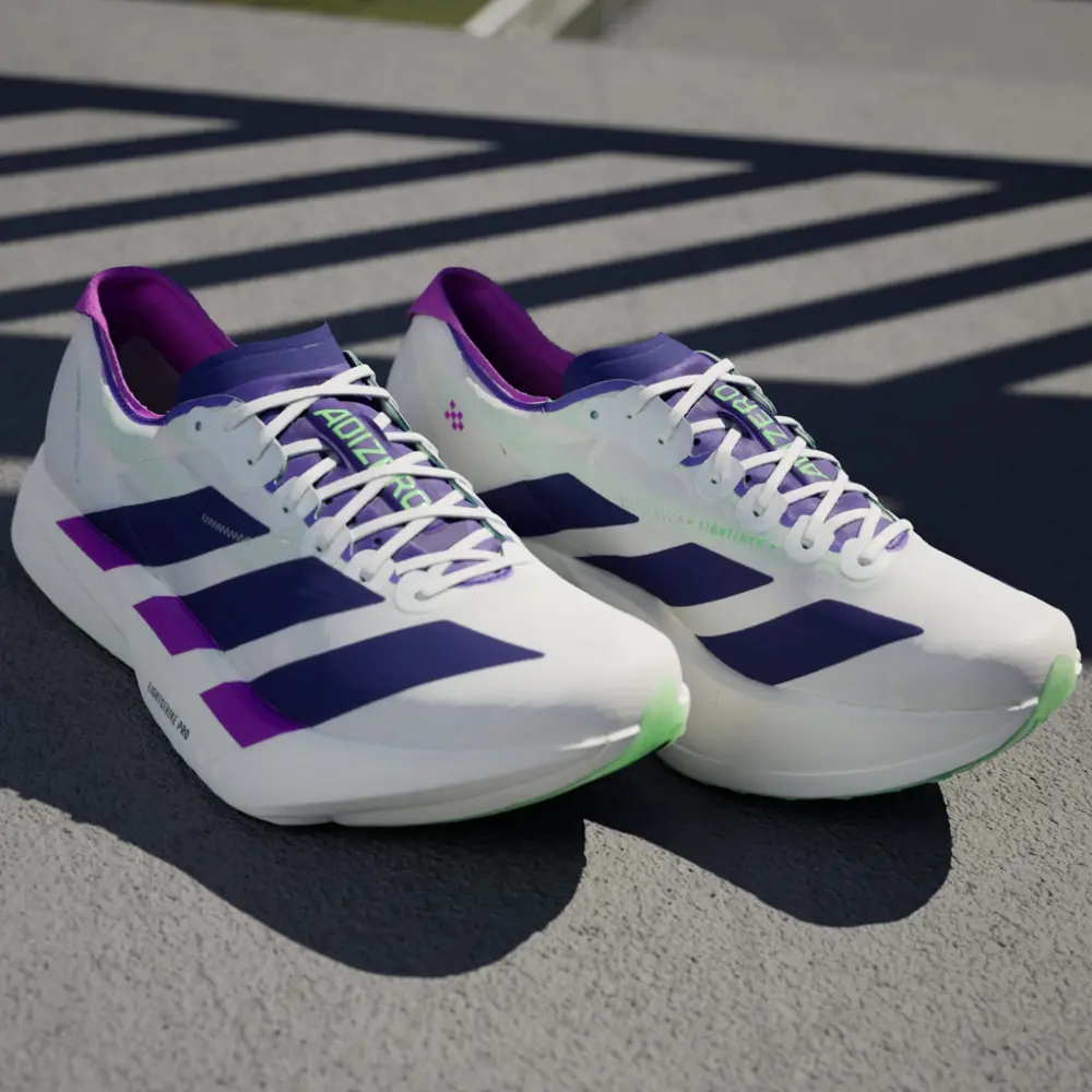 Giày Adizero Adios Pro 4 'Core White' JR1656 - Ảnh 3