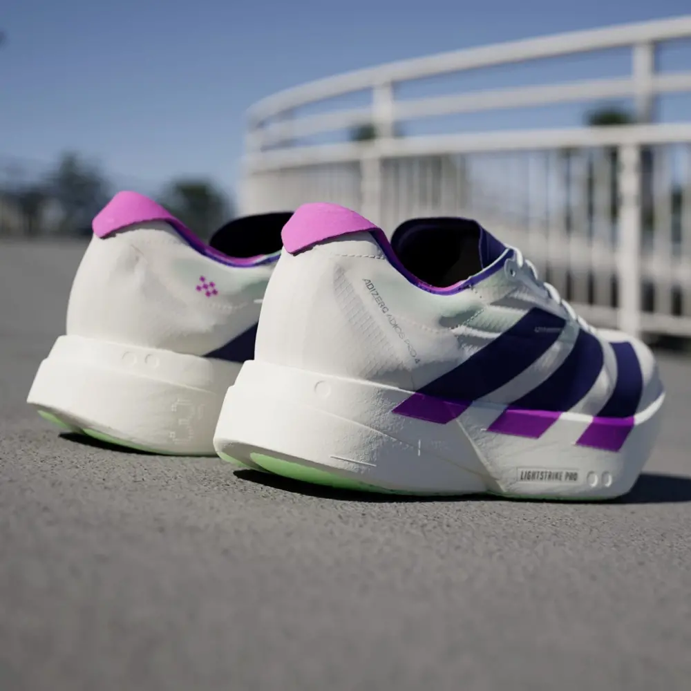 Giày Adizero Adios Pro 4 'Core White' JR1656 - Ảnh 4