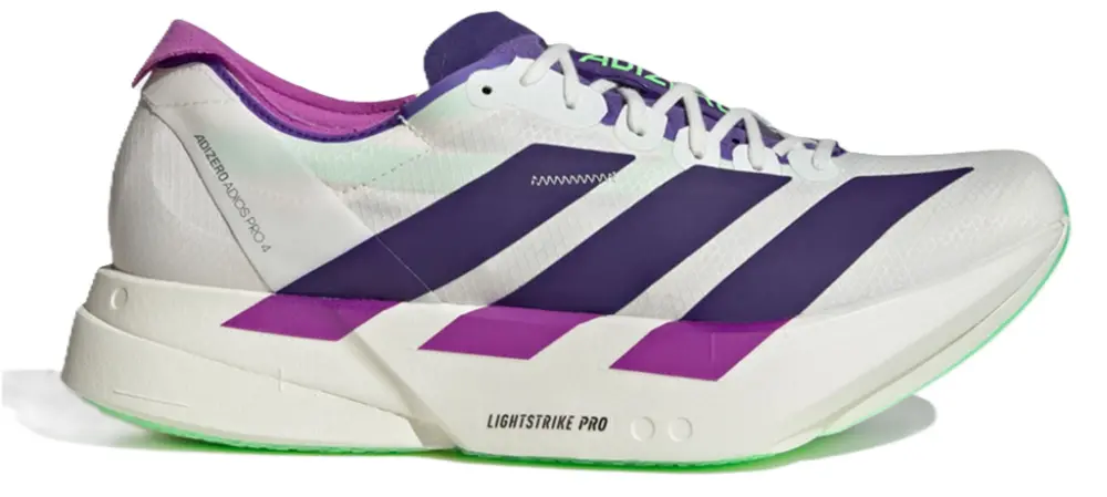 Giày Adizero Adios Pro 4 'Core White' JR1656