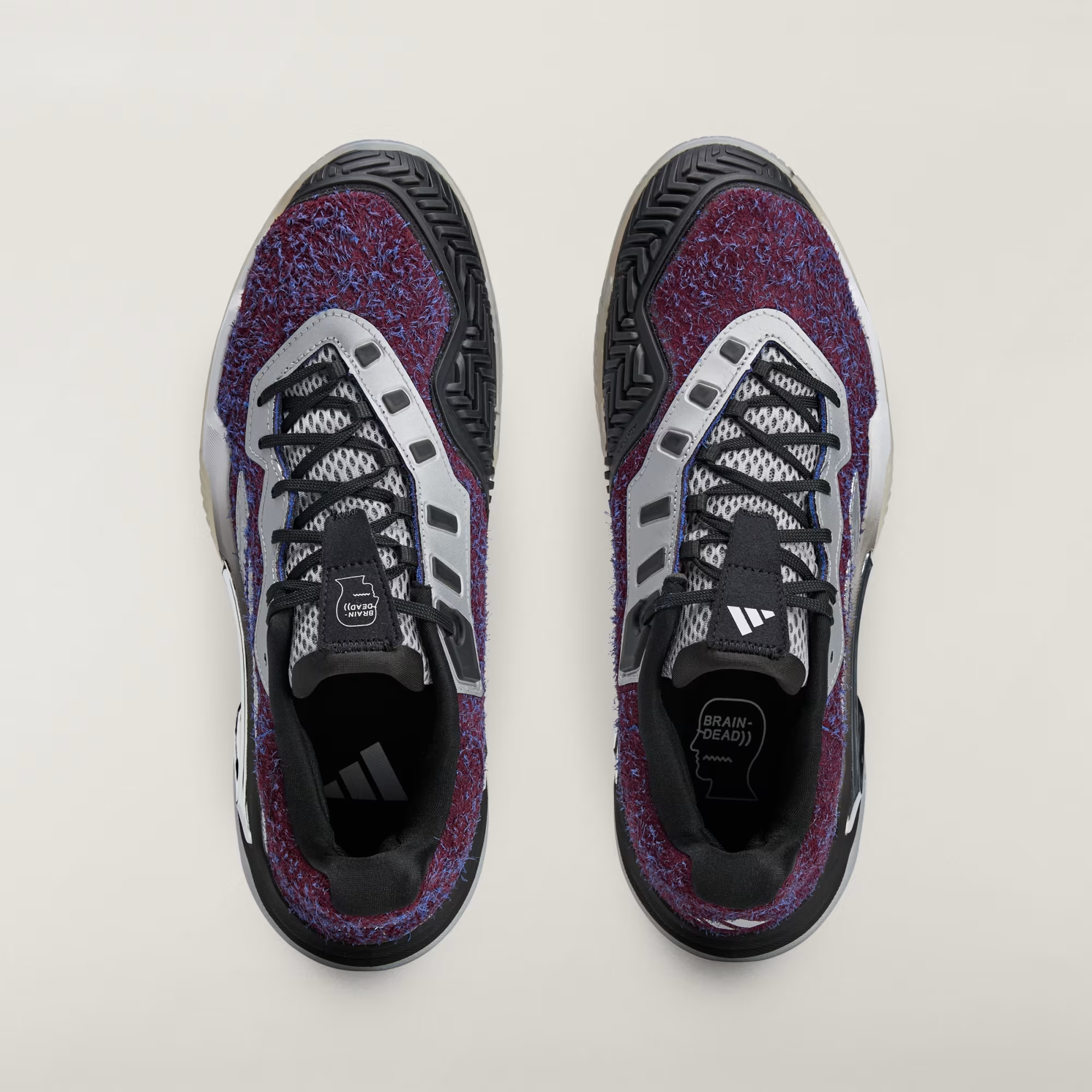 Alternative view of Giày Adidas Barricade 13 ‘Purple Silver Metallic’ JQ1437