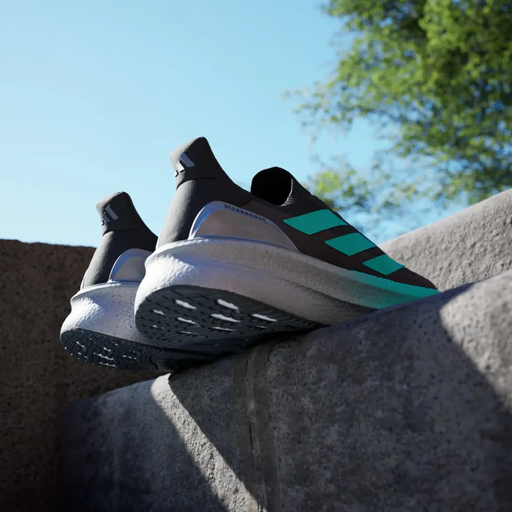 Alternative view of Giày Adidas Ultra Boost 5X x Mercedes-AMG Petronas Formula One Team ‘Black Blue’ JR9386