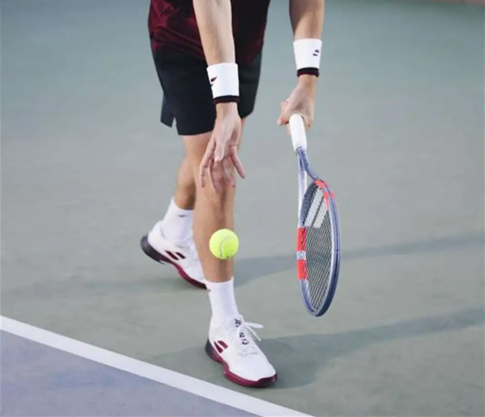 Alternative view of Giày Babolat Jet Mach 3 All Court ‘White Red’ 30F25629CNO