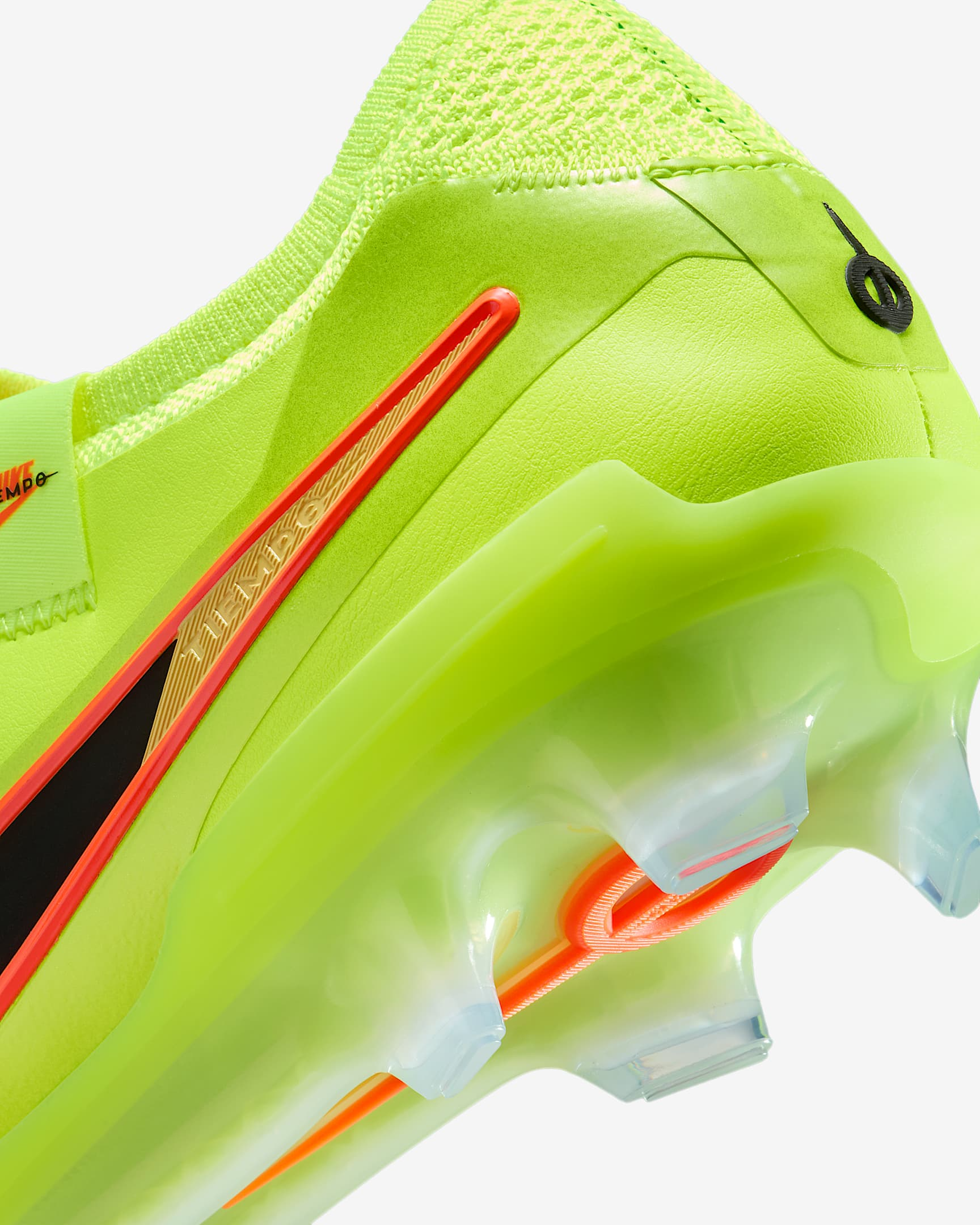 Alternative view of Giày Nike Tiempo Legend 10 Elite FG 'Volt Black' DV4328-701