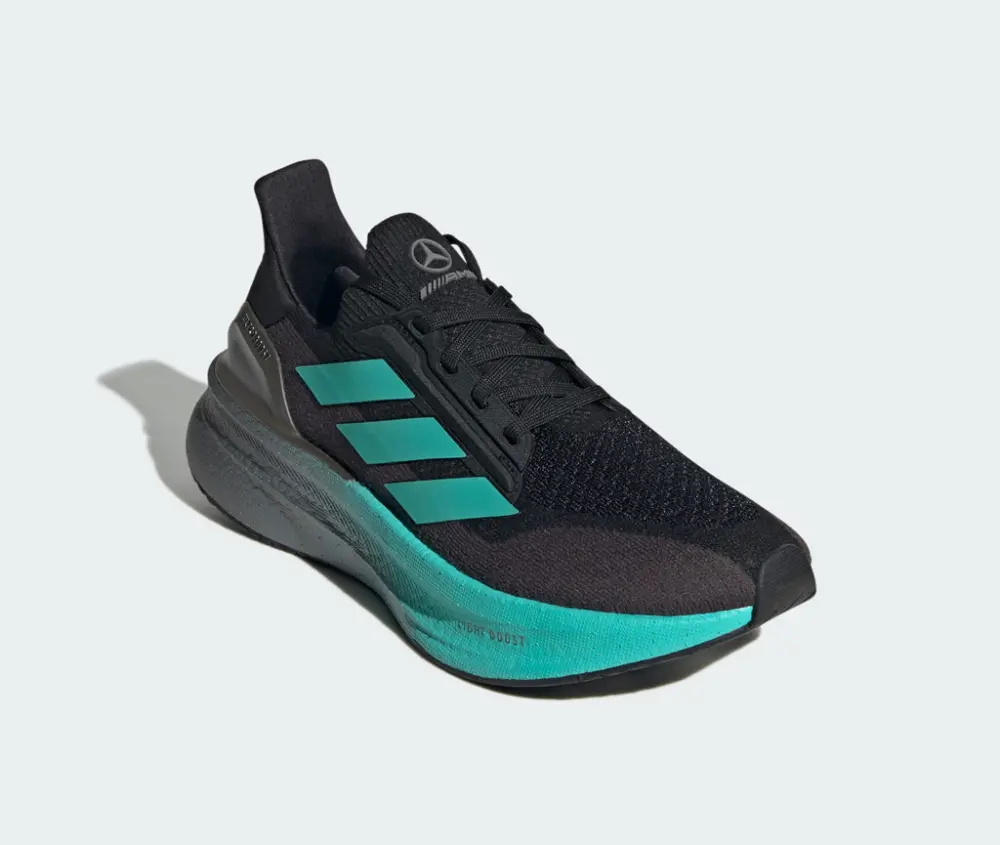 Giày Adidas Ultra Boost 5X MERCEDES - AMG PETRONAS FORMULA ONE TEAM 'Core Black' JR9385 - Ảnh 2