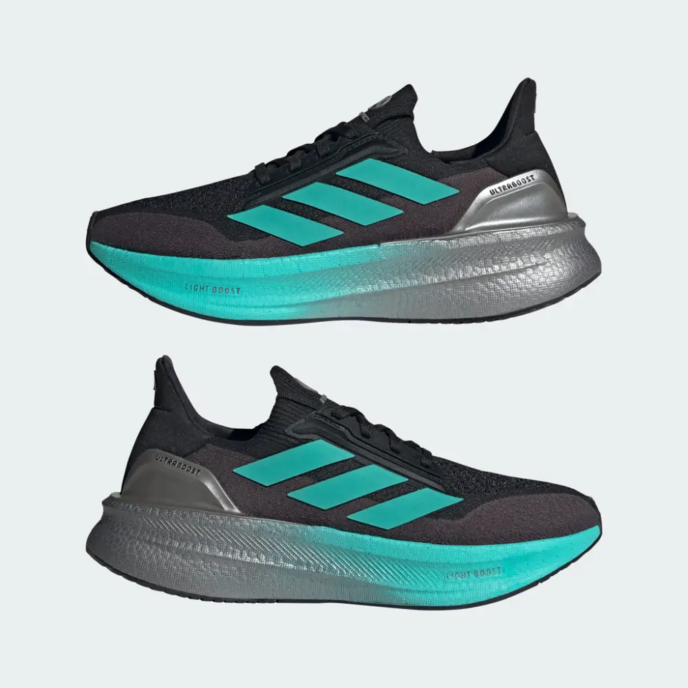 Giày Adidas Ultra Boost 5X MERCEDES - AMG PETRONAS FORMULA ONE TEAM 'Core Black' JR9385 - Ảnh 3