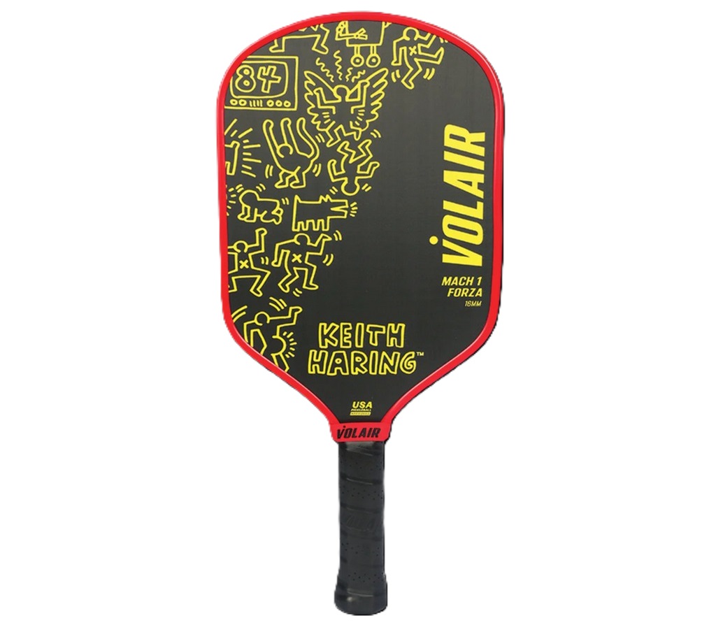 Vợt Pickleball Volair Mach 1 Forza: 16mm ‘Keith Haring #2’