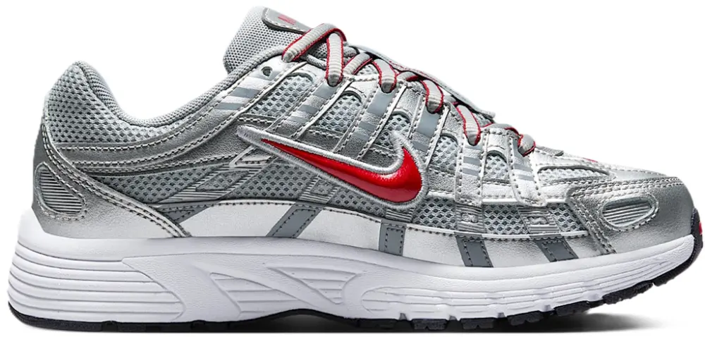 Giày Nike P-6000 'Metalic Silver Cool Red' HV5064-002