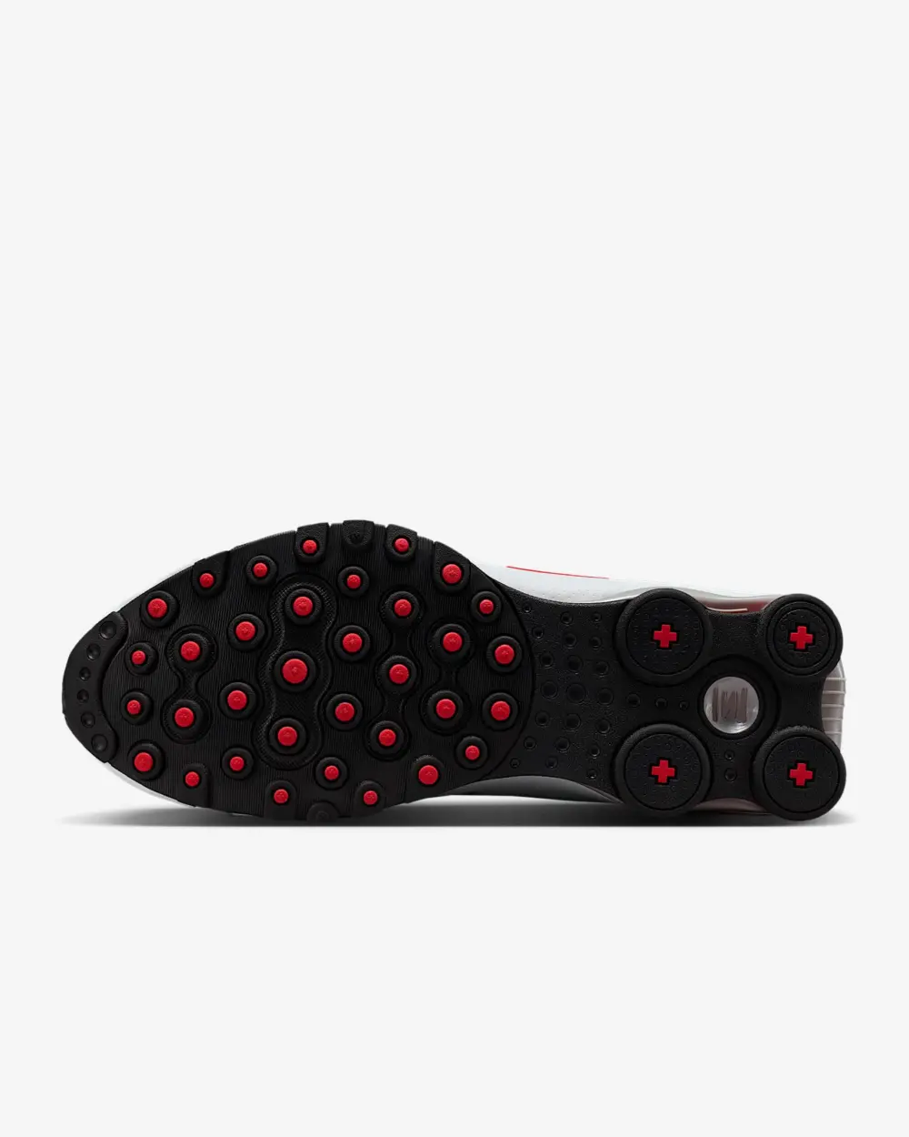 Giày Nike Shox NZ 'White Red Metallic Silver' 378341-104 - Ảnh 7
