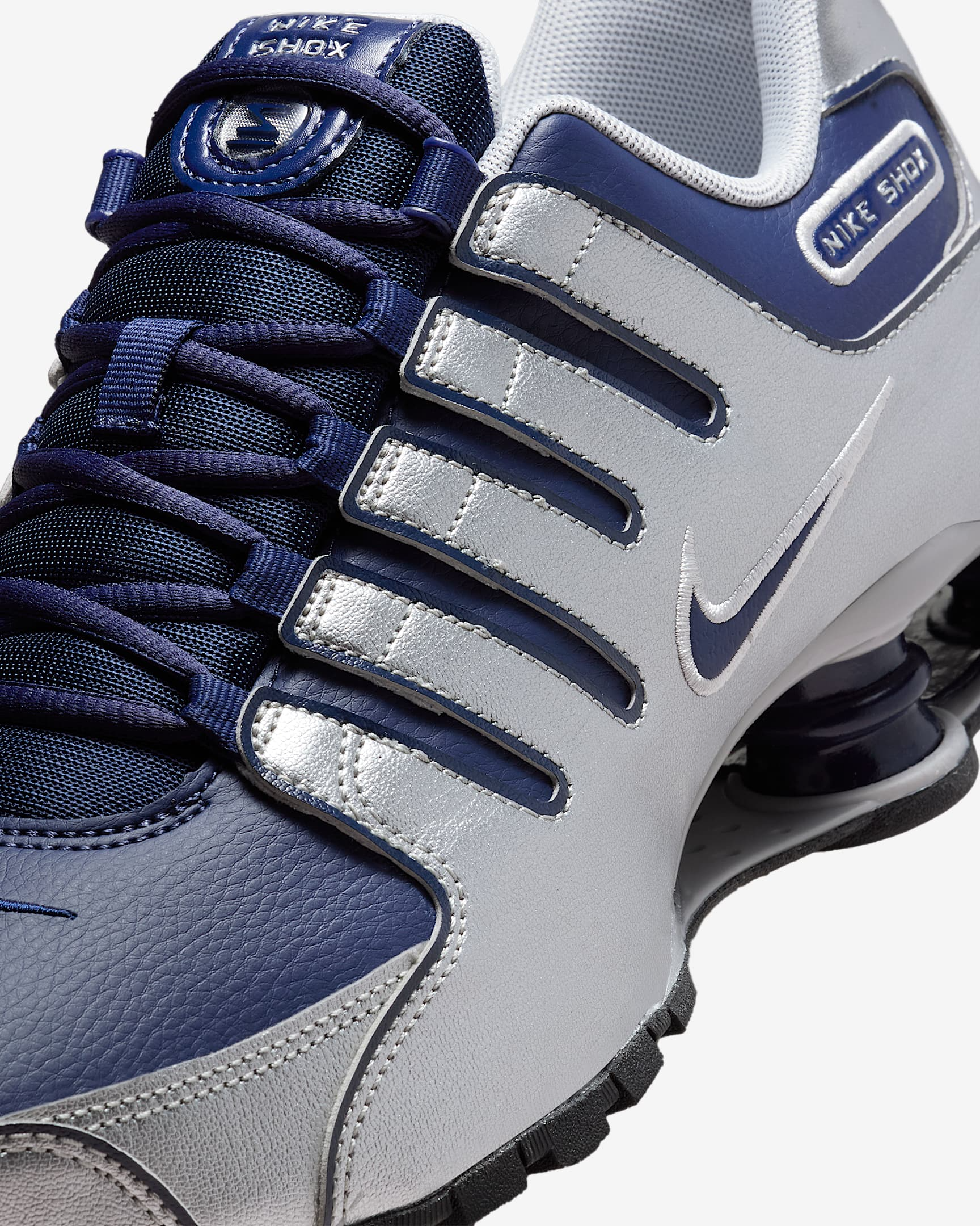Alternative view of Giày Nike Shox NZ 'Midnight Navy' 378341-402