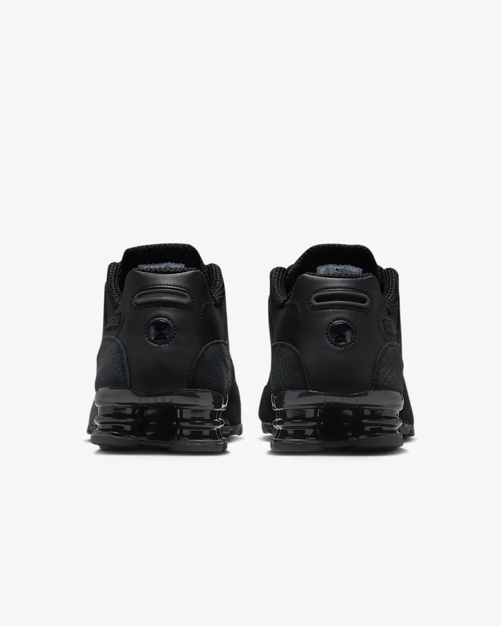 Giày Nike Shox NZ 'Triple Black' 378341-001 - Ảnh 5