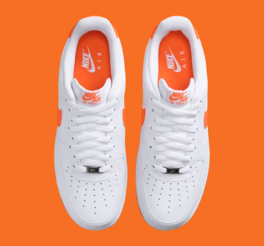 Alternative view of Giày Nike Air Force 1 Low '07 'Safety Orange' FJ4146-109