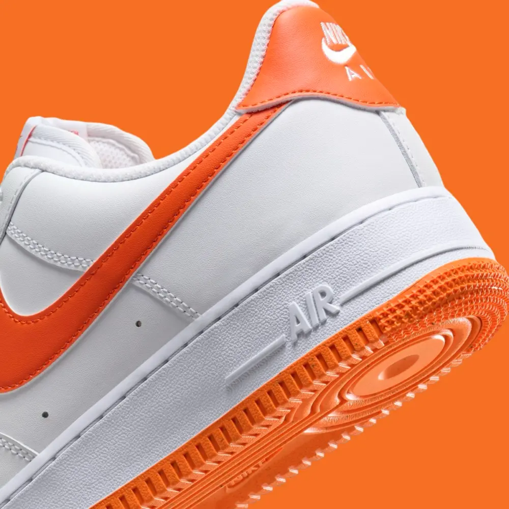 Giày Nike Air Force 1 Low '07 'Safety Orange' FJ4146-109 - Ảnh 5