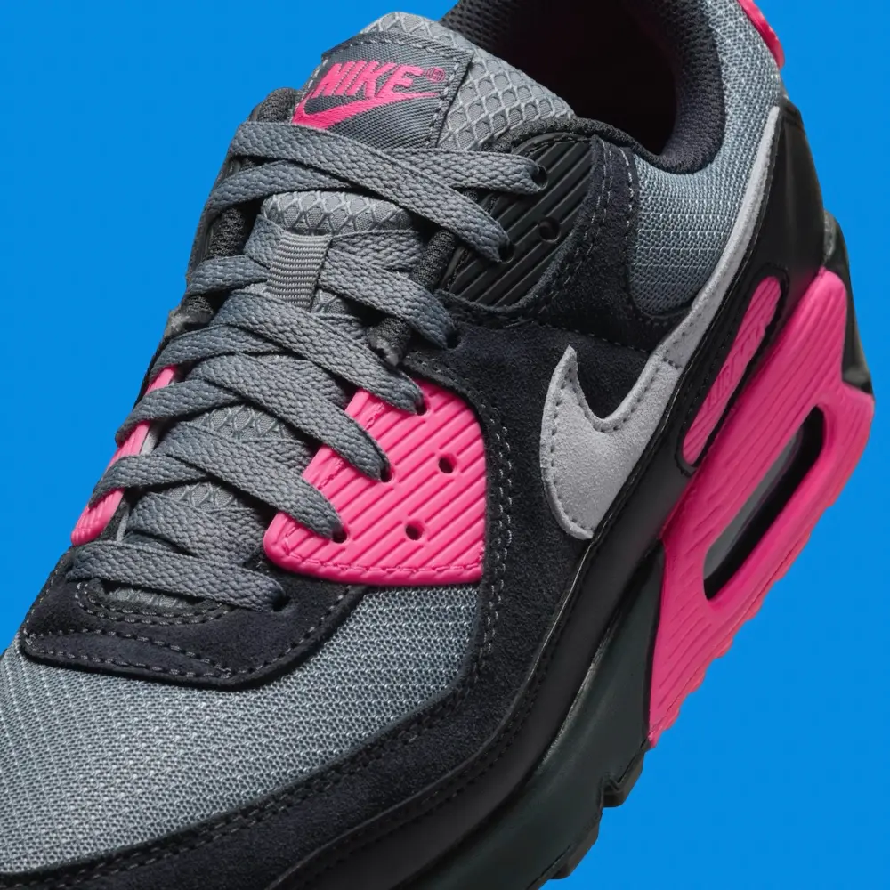 Alternative view of Giày Nike Air Max 90 ‘Wolf Grey Hyper Pink’ DM0029-010