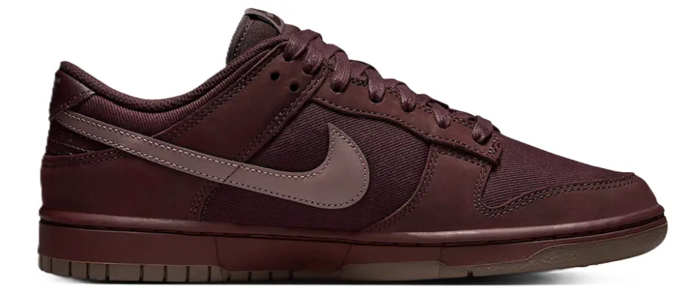 Giày Nike Dunk Low Retro Premium 'Burgundy Crush' FB8895-600