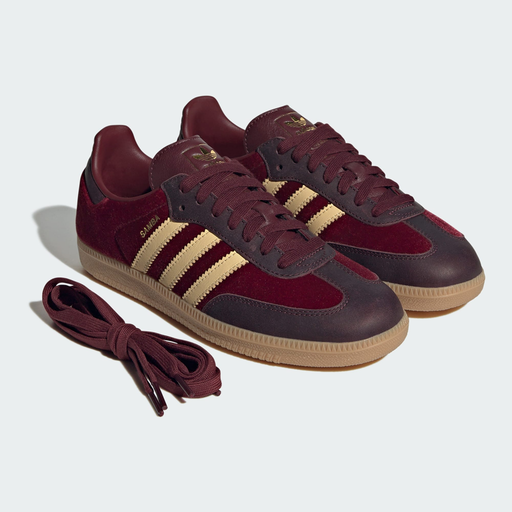 Giày Adidas Samba OG 'Shadow Red' JS1394 - Ảnh 4