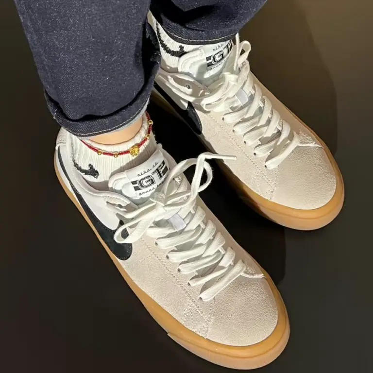 Giày Nike Zoom Blazer Low Pro ‘White Gum’ DC7695-100 - Ảnh 4