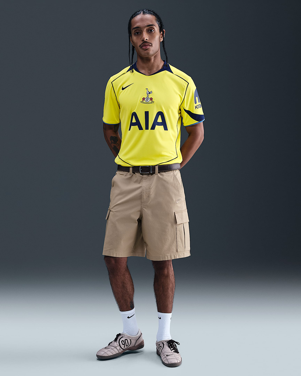 Áo Nike Tottenham Hotspur 2025/26 Stadium Third 'Dynamic Yellow' HM3207-741 - Ảnh 3