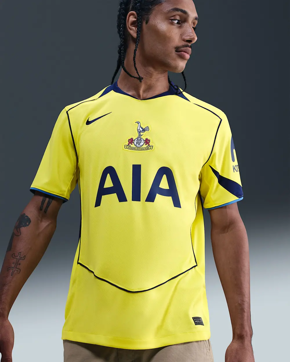 Alternative view of Áo Nike Tottenham Hotspur 2025/26 Stadium Third 'Dynamic Yellow' HM3207-741